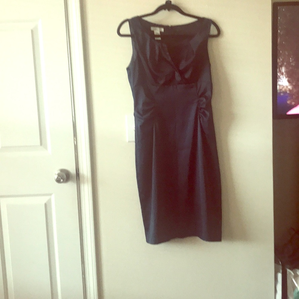 Blue cocktail dress